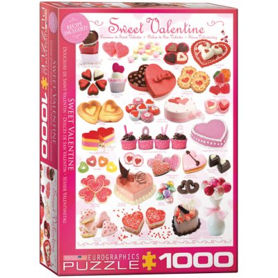 EuroGraphics Sweet Valentin 1000 dílků
