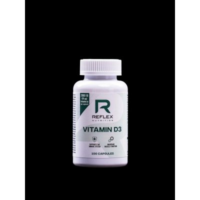 Reflex Nutrition Vitamin D3 100 kapslí + dárek – Hledejceny.cz