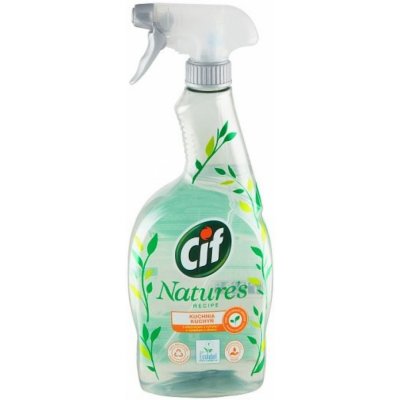 Cif Nature Eco čisticí prostředek na nečistoty v kuchyni 750 ml – HobbyKompas.cz
