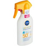 NIVEA Dětský sprej na opalování Sensitive Protect SPF50+ 270 ml – Hledejceny.cz