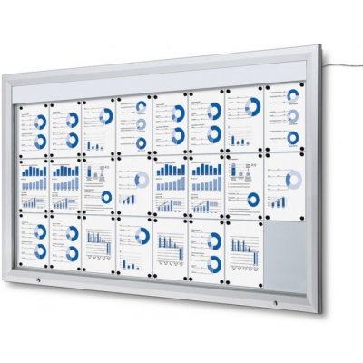 Jansen Display Venkovní vitrína SCT24xA4 s LED osvětlením | Zboží Auto