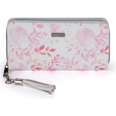 Karton P+P dámská peněženka Pink flowers – Zboží Mobilmania