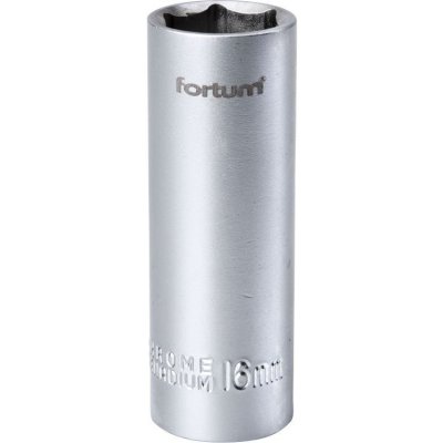 FORTUM Klíč nástrčný na zapalovací svíčky, 1/2', 16mm, L 65mm, 61CrV5, 4700902 – Zboží Dáma