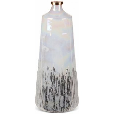 EUROFIRANY DEKORAČNÍ SKLENĚNÁ VÁZA ADEN (02) (FI) 19X43 CM VÍCEBAREVNÁ – Hledejceny.cz