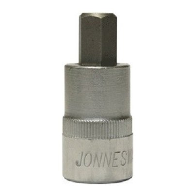 Zástrčné hlavice Imbus, 1/2", velikosti H4-H19, délka 55 mm - JONNESWAY Profil: Imbus, Velikost čtyřhranu: 1/2", Velikost: H14 – Zboží Dáma