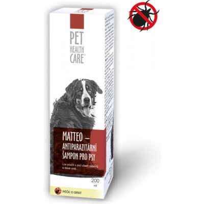 PHC Šampon MATTEO antiparazit. pro psy 200 ml – Sleviste.cz
