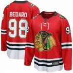 Fanatics Pánský dres Connor Bedard #98 Chicago Blackhawks NHL Centennial Home Breakaway Jersey – Zboží Dáma