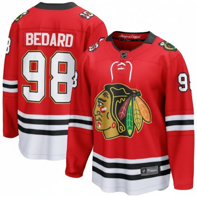 Fanatics Pánský dres Connor Bedard #98 Chicago Blackhawks NHL Centennial Home Breakaway Jersey – Zboží Dáma
