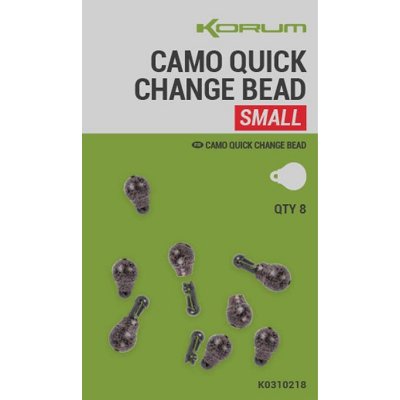 Korum Spojka Camo Quickchange Beads Velikost S 8 ks
