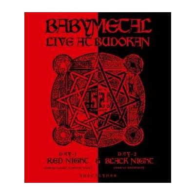Blu-ray Babymetal: Live At Budokan -Red Night & Black Night Apocalypse-