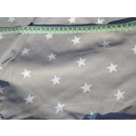 KHC 4-dílná sada 120 x 90 cm +40 x 60 cm + 2x Mantinel + Kapsář Hvězdy šedá – Zboží Dáma