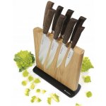 Magnetický blok na nože pro 10 nožů ZASSENHAUS 28 x 9 x 26,5 cm, dub – Zboží Dáma