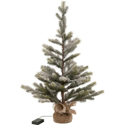 J-line Umělý vánoční strom Snowy 81 cm s LED osvětlením – Hledejceny.cz