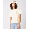 Dámská Trička Rip Curl SEARCH ICON RELAXED TEE Lemon Ice