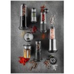 Gefu X Plosion Sada mlýnku na sůl a pepř stříbrný – Zboží Mobilmania