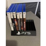 Simi3dtisk Stojan na hry playstation PS5, PS4 - Černý – Hledejceny.cz