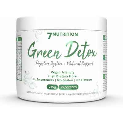 7Nutrition GREEN DETOX 225 g – Hledejceny.cz