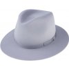 Klobouk Pánský plstěný klobouk světle šedá Q8083 62 12766SJ