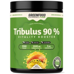 GreenFood Tribulus 90% 420 g Juicy Tangerine