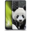 Pouzdro a kryt na mobilní telefon Samsung Pouzdro HEAD CASE Samsung Galaxy A52 / A52 5G / A52s 5G DIVOČINA – PANDA