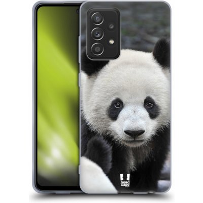 Pouzdro HEAD CASE Samsung Galaxy A52 / A52 5G / A52s 5G DIVOČINA – PANDA – Zboží Mobilmania