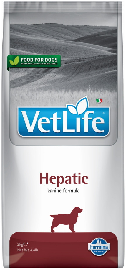 Vet Life Natural Dry Hepatic 2 kg