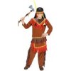 Dětský karnevalový kostým indiána hnědý