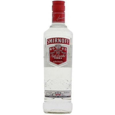 Smirnoff Red 37,5% 0,5 l (holá láhev) – Hledejceny.cz