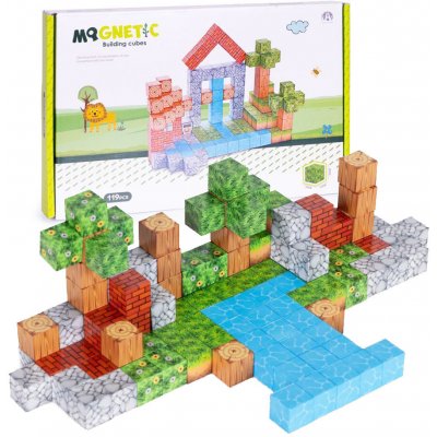 iMex Toys Magnetická stavebnice 119 ks minecraft – Zboží Živě