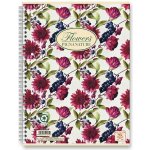 Pigna kroužkový blok A5 Nature,čtverečkovaný – Zboží Dáma