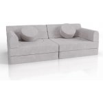 Juskys Dětská pohovka Kayo 150x75x50 cm béžová – Zboží Dáma