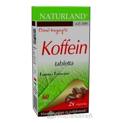 Naturland KOFEIN 60 kapslí – Hledejceny.cz