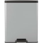 Curver Deco BIN 65L Odpadkový koš 48,6 x 31,6 x 61,5 cm stříbrný 01128-C70 – Hledejceny.cz