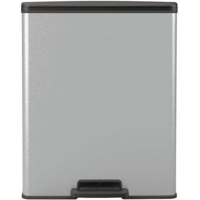 Curver Deco BIN 65L Odpadkový koš 48,6 x 31,6 x 61,5 cm stříbrný 01128-C70 – Hledejceny.cz