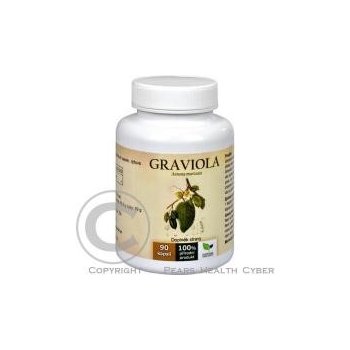 Natural Medicaments Graviola Annona muricata 90 kapslí