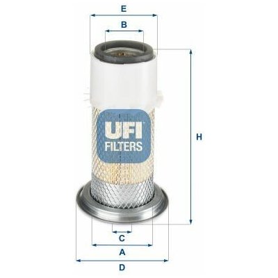 Vzduchový filtr UFI 27.D01.00 – Hledejceny.cz