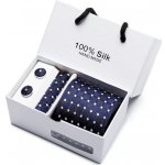 Miranda Dárková sada kravata kapesníček a manžetové knoflíčky SB21 – Zboží Dáma