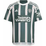 Adidas Manchester United 23/24 pánský venkovní fotbalový dres zelený – Hledejceny.cz