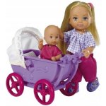 Simba Evička doll walk s kočárkem – Zboží Mobilmania