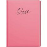 Baloušek Tisk Prokop Lamino Pastel A5 týdenní 2026 růžový – Zboží Živě