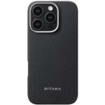 Pitaka MagEZ Case 5 MagSafe iPhone 16 Pro Black/Grey Twill – Zboží Živě