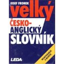 Velký česko-anglický a anglicko-český slovník - 2 SLOVNÍKY - Josef Fronek