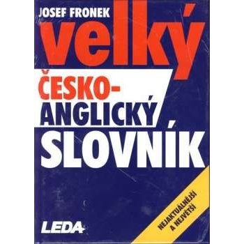 Velký česko-anglický a anglicko-český slovník - 2 SLOVNÍKY - Josef Fronek