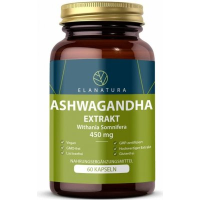 Herbamedica Ashwagandha extrakt 450 mg 60 kapslí – Hledejceny.cz