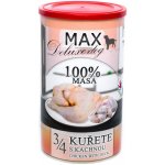 Sokol Falco Max Deluxe Dog Adult 3/4 kuřete s játry 1200 g – Hledejceny.cz