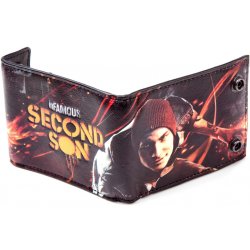 Infamous Second Son peňaženka PU Denim Bifold