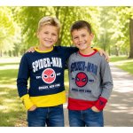 Sun City Chlapecké tričko SPIDERMAN Queens New York dlouhý rukáv Modrá – Hledejceny.cz