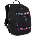 Topgal batoh s tropickými popruhy VIKI 26035 černá – Sleviste.cz