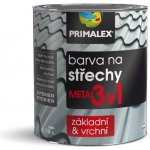 PRIMALEX barva na střechy Metal 3v1 2,5 l červenohnědá – Sleviste.cz