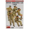 Model Miniart Figures Military British Armoured Car Crew 1:35